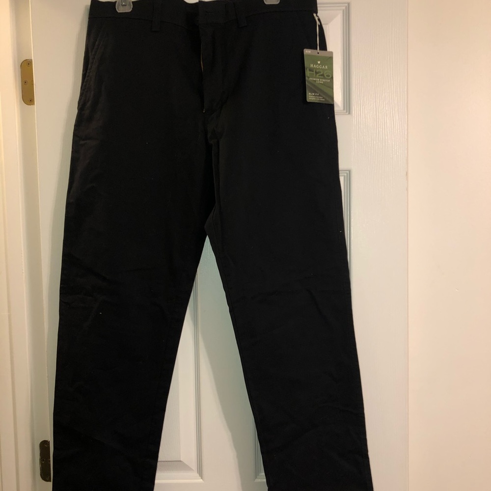 Men’s black dress pants
